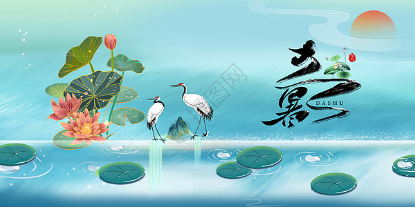 大暑竹影背景图片素材-正版创意图片402178100-摄图网