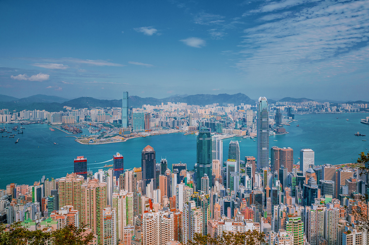 香港太平山顶港岛径1一段中环维多利亚港|摄影|环境/建筑摄影|小7的背包 - 原创作品 - 站酷 (ZCOOL)