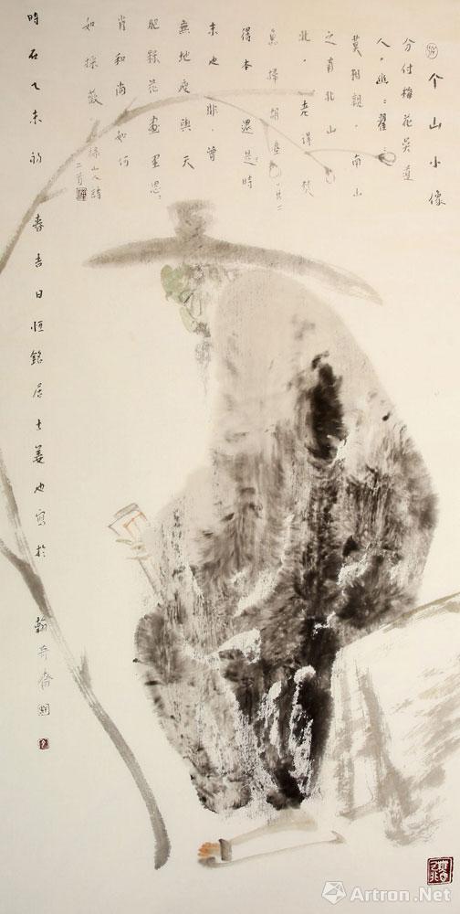 八大山人_国画_姜也作品展_姜也在线作品_姜也官方网站-雅昌艺术家网