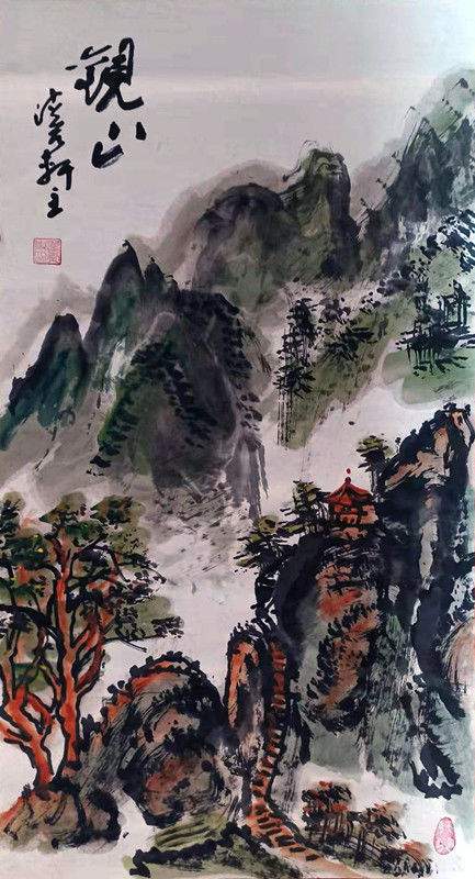 国礼书画家翟卫东---国学底蕴存大气 书画满卷气自华