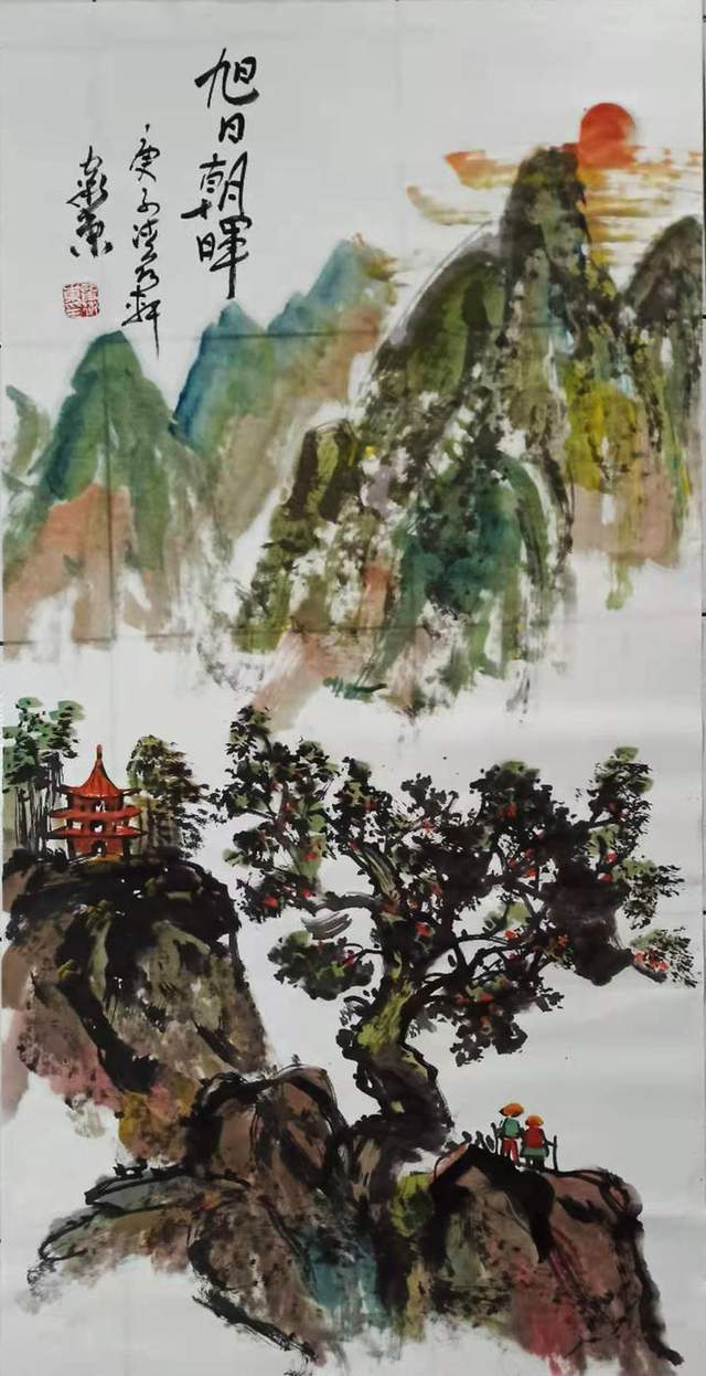 国礼书画家翟卫东---国学底蕴存大气 书画满卷气自华