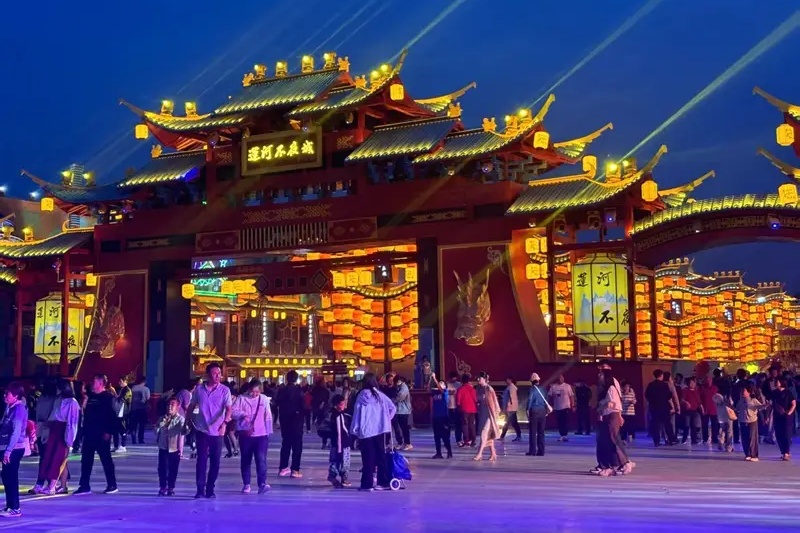 游武清运河不夜城2_副本