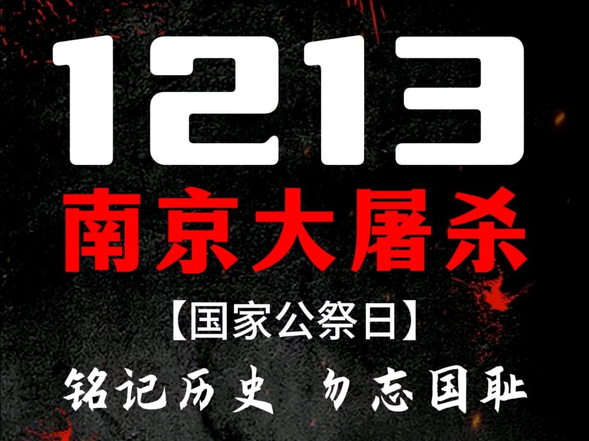 辛道国：现 代 诗 / “国家公祭日”抒怀