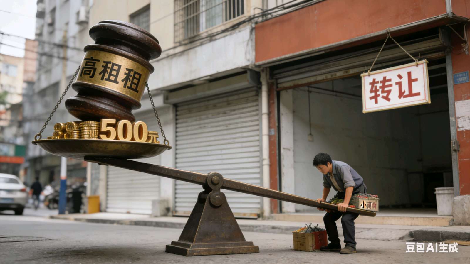 向城市'新地主'亮剑！房租不降民生难安，我先降租，再为商户呐喊》
