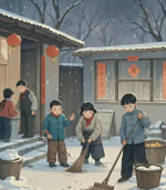 【诗与大地║莱芜】3982 寒冬腊月说从前 作者║朱海明（莱芜）主播║倾倾