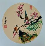 【墨香迎新】——“德艺双馨”书画家王立忠先去近期花鸟小品欣赏！