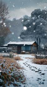 鹧鸪天•忆童年雪趣