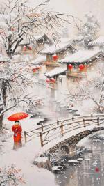 【荣耀中国】文学社*乙巳•第一场雪王富保(山西和顺)