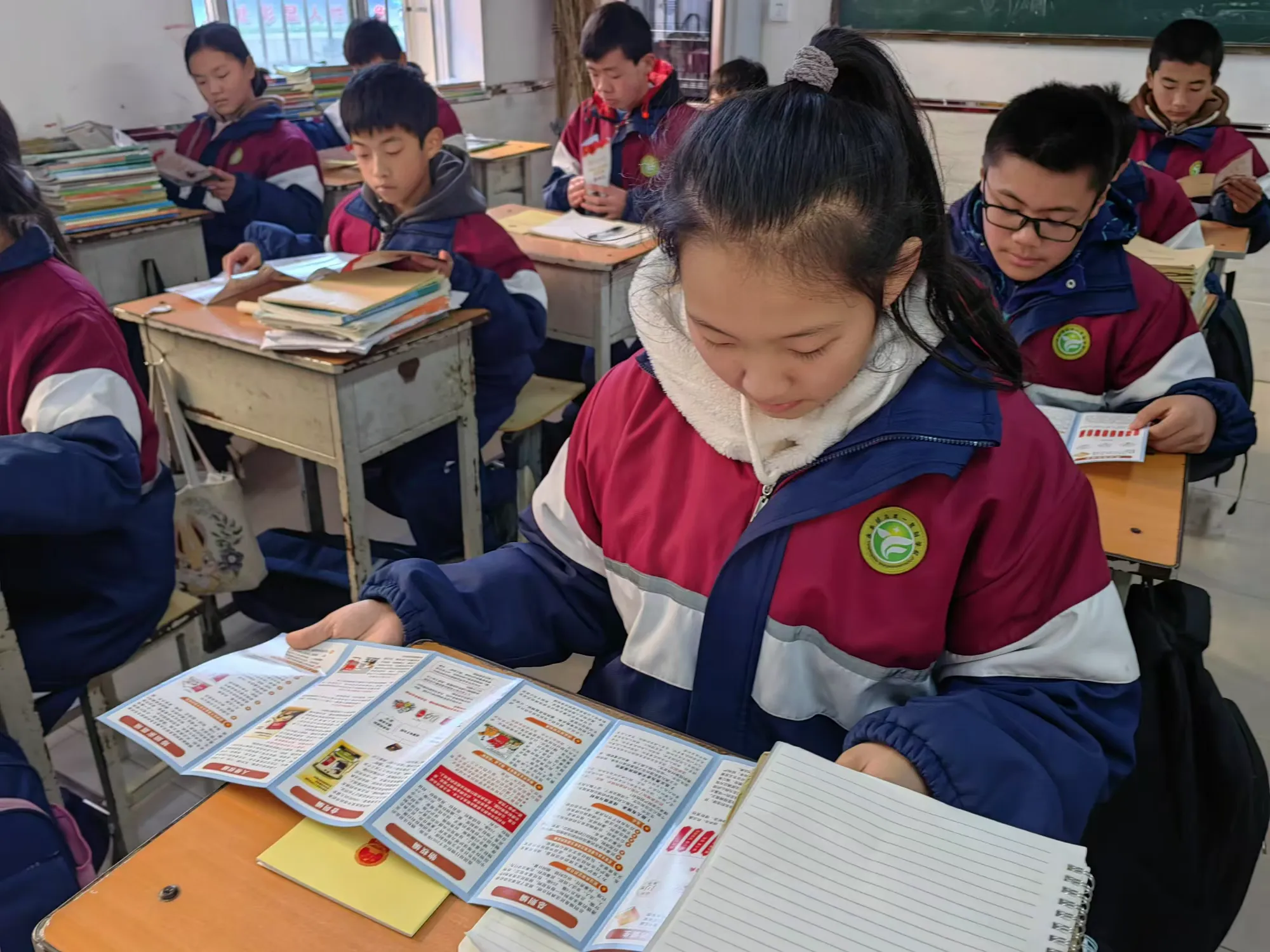 简篇-法进校园 助航成长 ——永丰九年制学校法治进校园活动