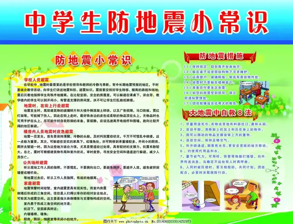 简篇-“防震演练,安全相伴”
