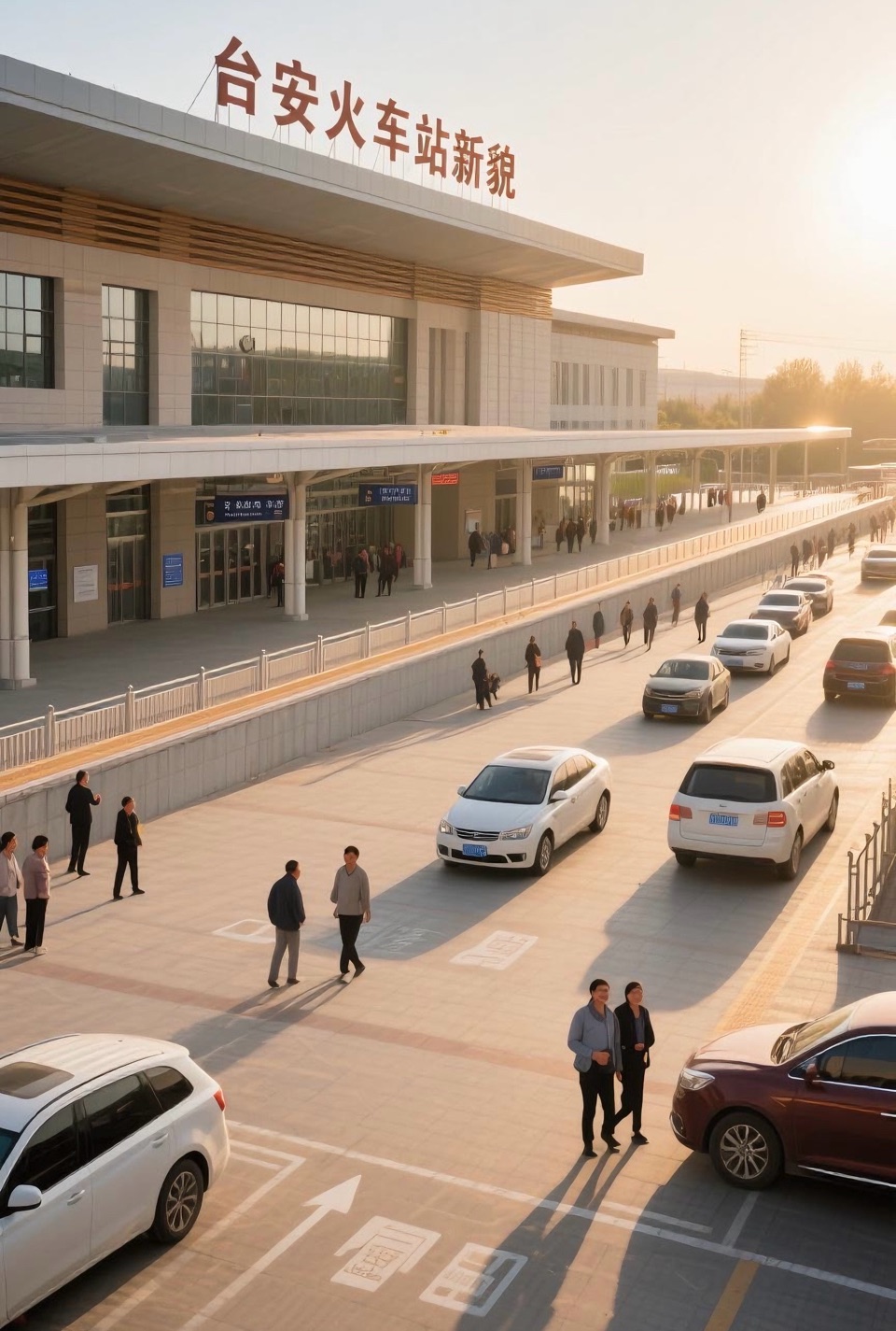 请欣赏《台安火车站新貌一一台安火车站站台.广场改造有感》诗/盛百珍 主播.编辑/绍华【中国长江文学社