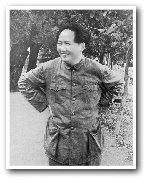 1949年毛泽东在北京