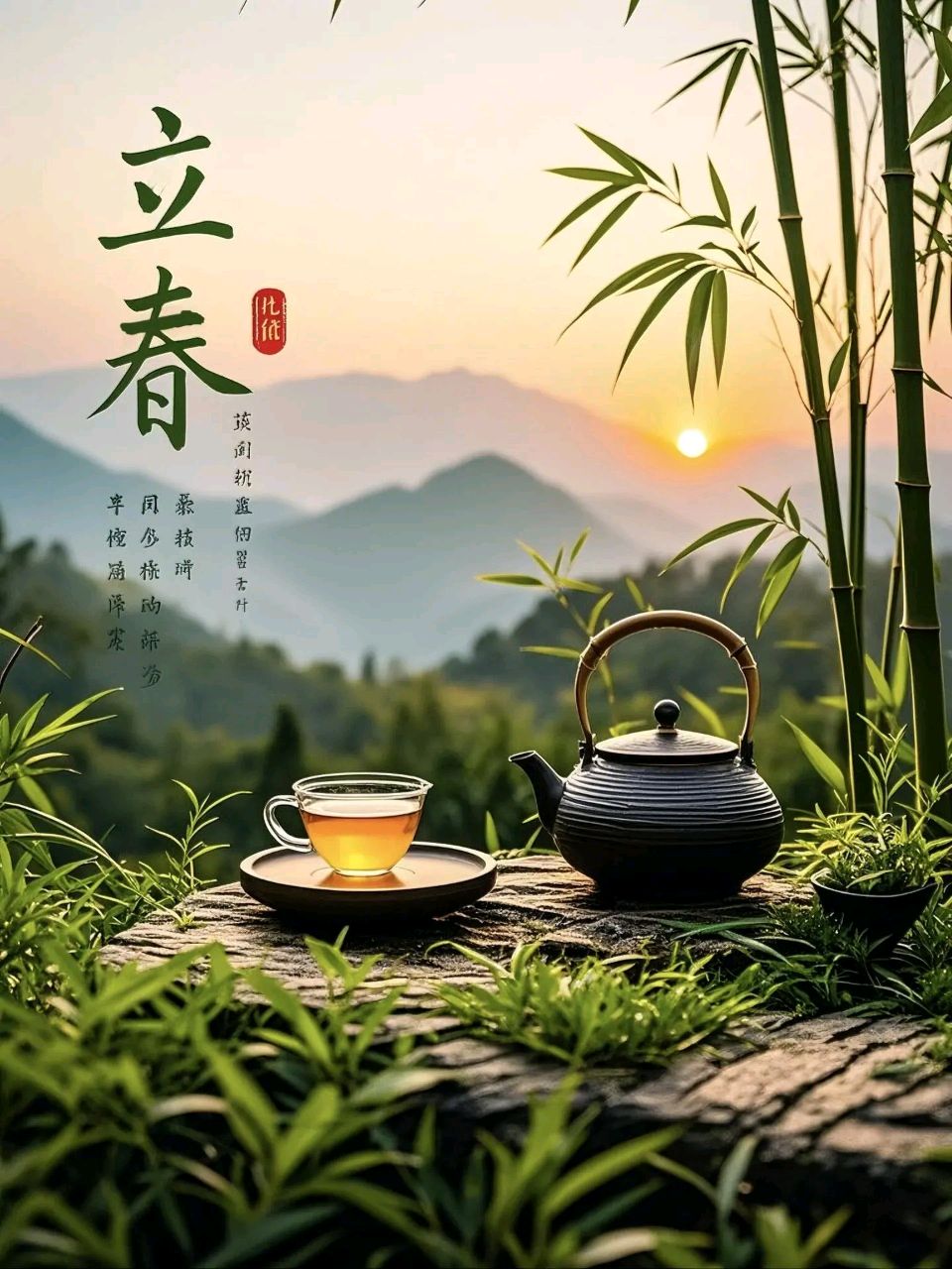 魏士山《海天诗画》名家精品七绝.春归(回文诗)诗‖与世无争（北京）