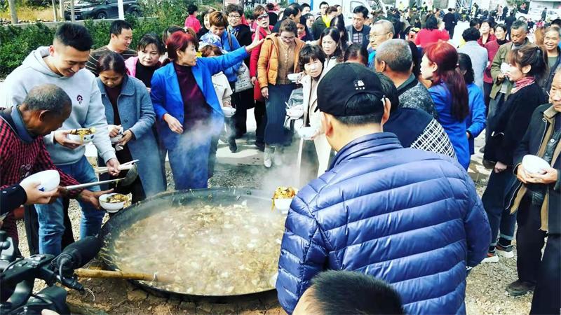 河南卫辉:银杏叶黄，游客疯狂