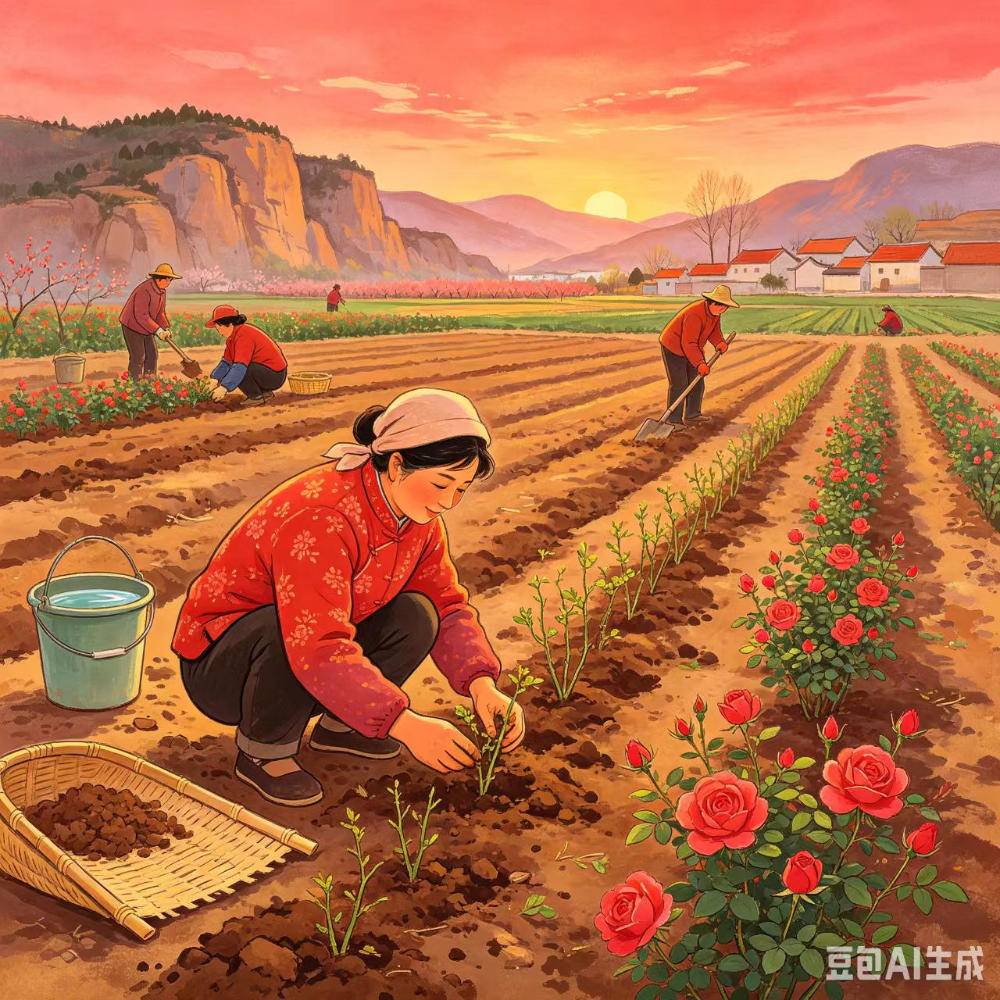 赵庆玉：【土掉渣·滑溜曲】平阴玫瑰农事八章（中国憨派文学）