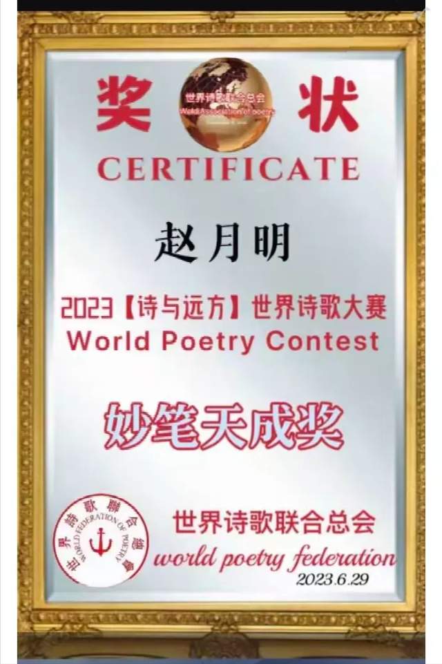 十年诗帆，横渡星河(诗/赵月明)