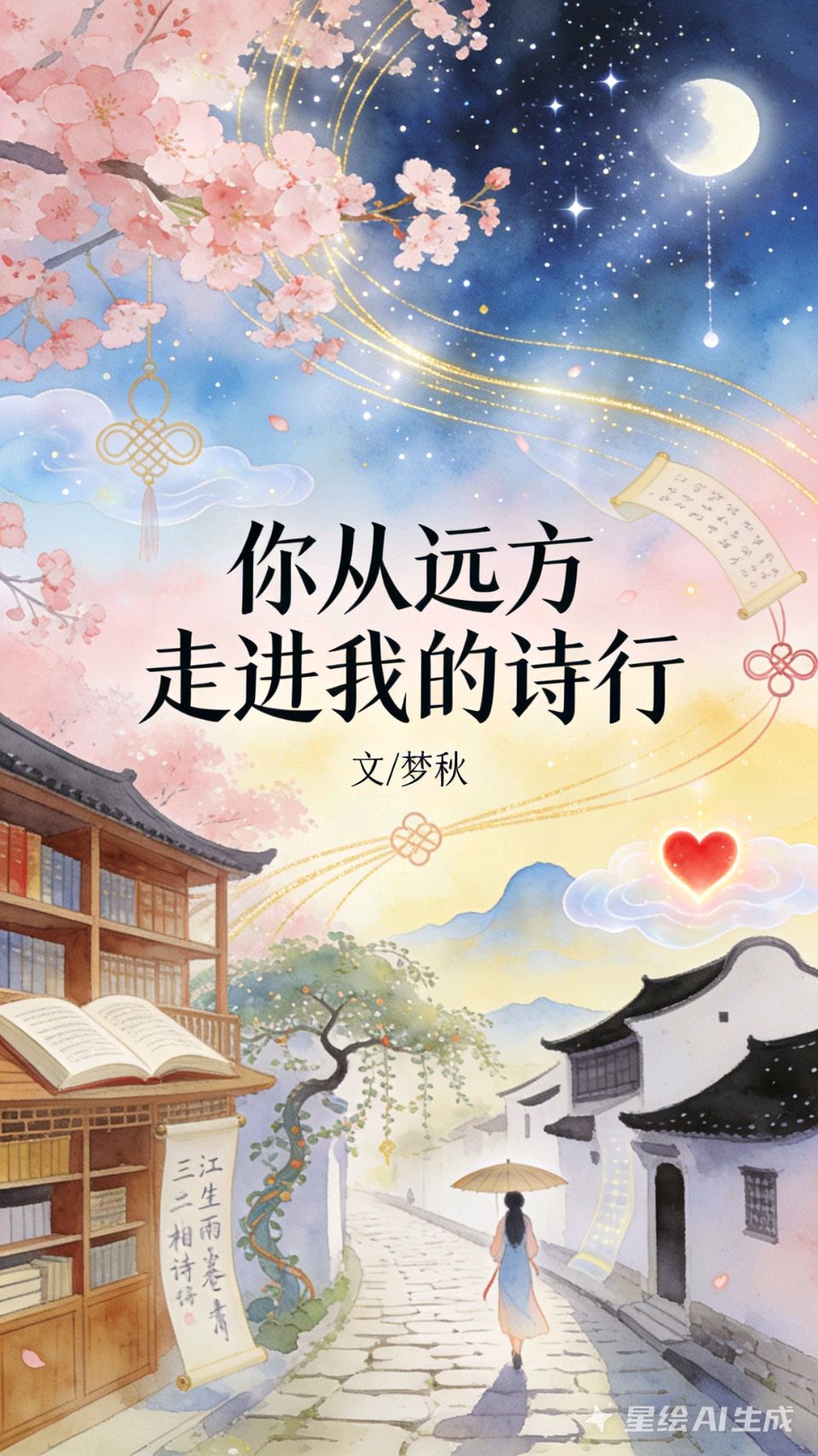 🇨🇳【中国诗人】第1654篇（名家风采）你从远方走进我的诗行//文:梦秋/诵读:张玲