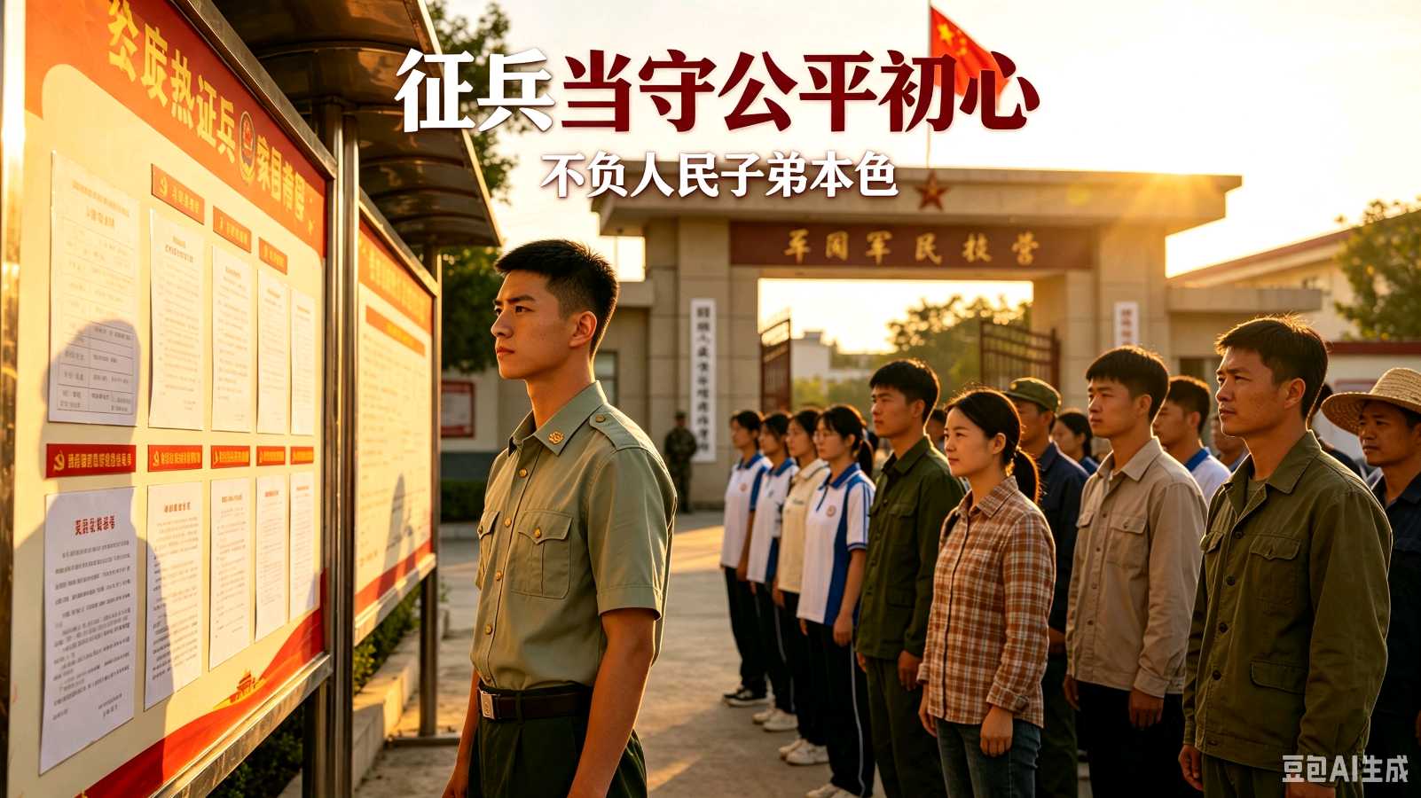 《征兵当守公平初心 不负人民子弟本色》