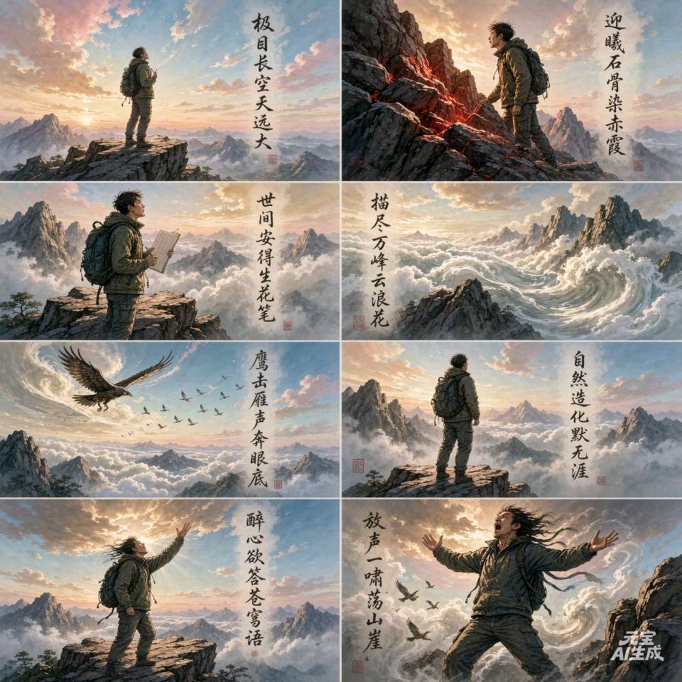 登山悟语——甘会文（每日诗记）