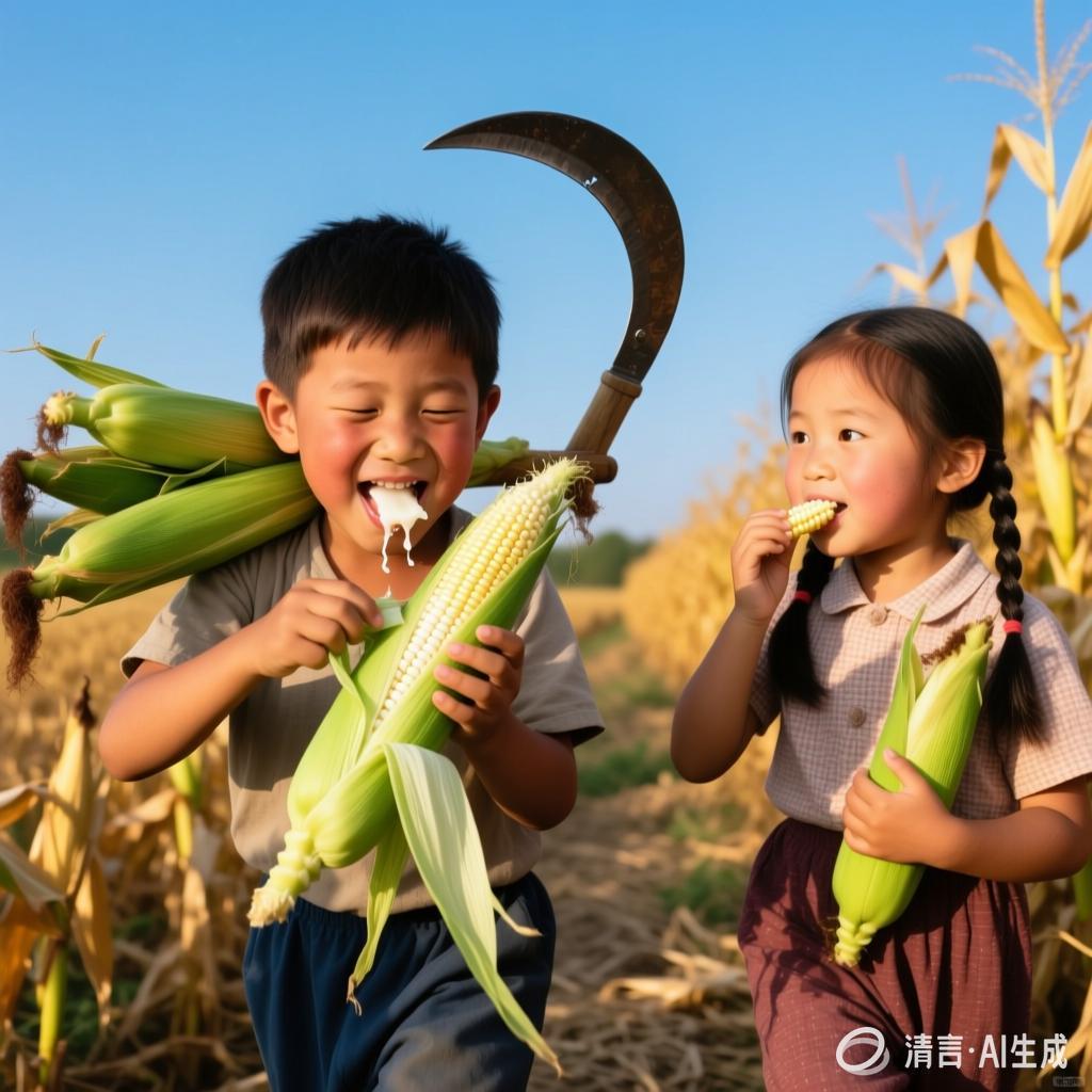 平庸阁：【土掉渣·滑溜曲】玉米杆（中国憨派文学）