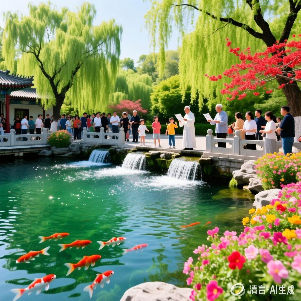 【中国憨派文学】张国贤：水调歌头·游趵突泉公园随笔（通韵）