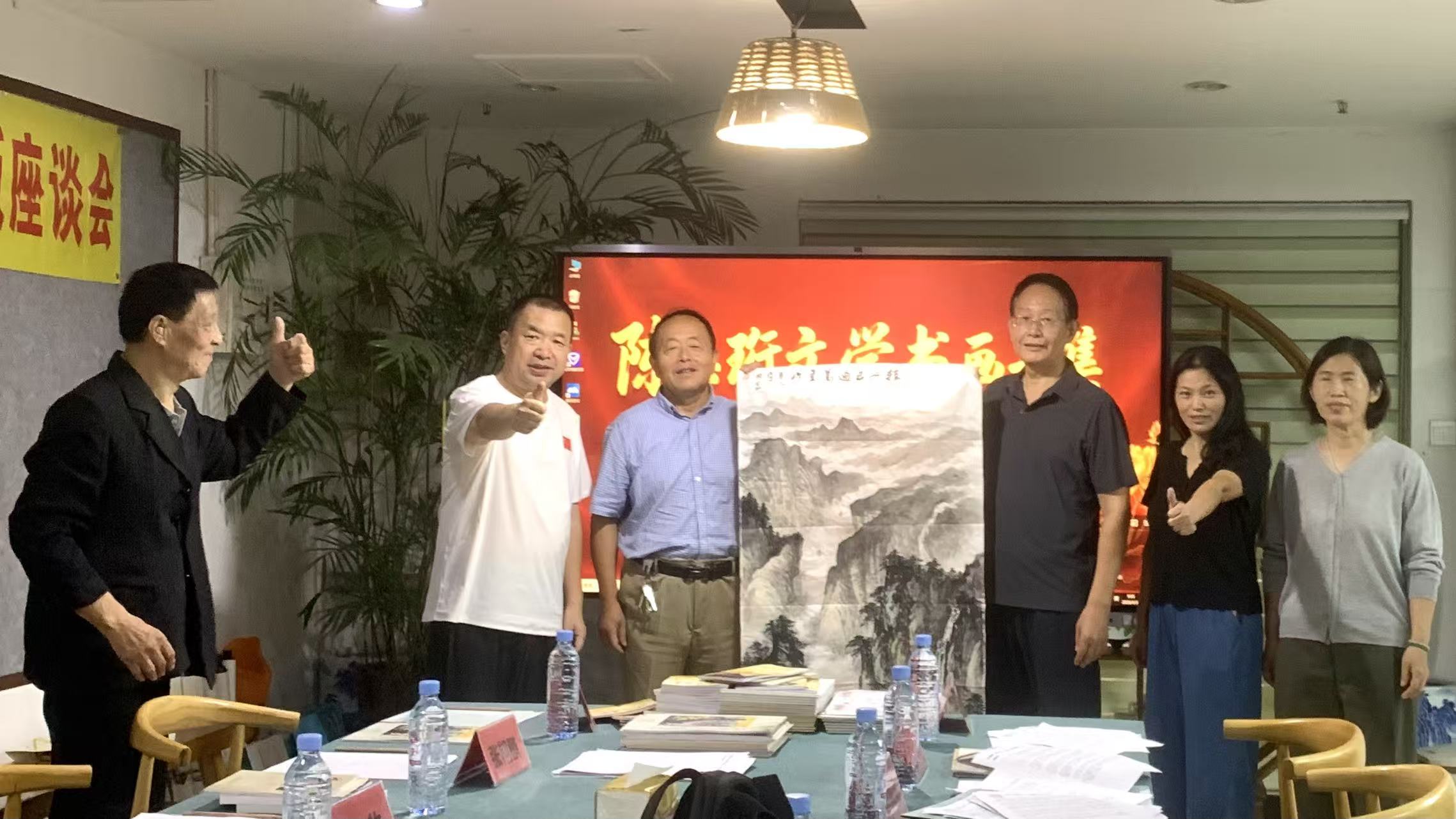 在陈玉珩文学书画专集出版座谈会上的讲话 // 張晔