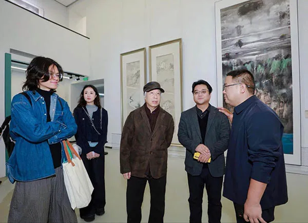 美丽中国行 名家画名山——四川乐山主题美术作品邀请展在中国国家画院举办(图18)