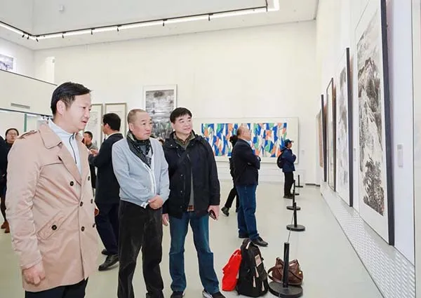 美丽中国行 名家画名山——四川乐山主题美术作品邀请展在中国国家画院举办(图16)
