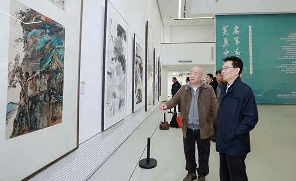 美丽中国行 名家画名山——四川乐山主题美术作品邀请展在中国国家画院举办(图14)