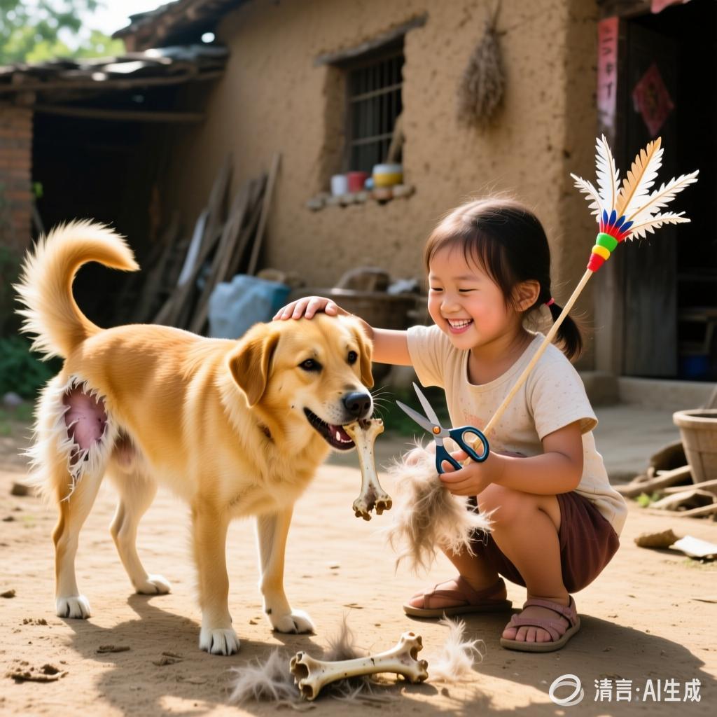 吴德忱：【土掉渣·滑溜曲】剪狗毛（中国憨派文学）