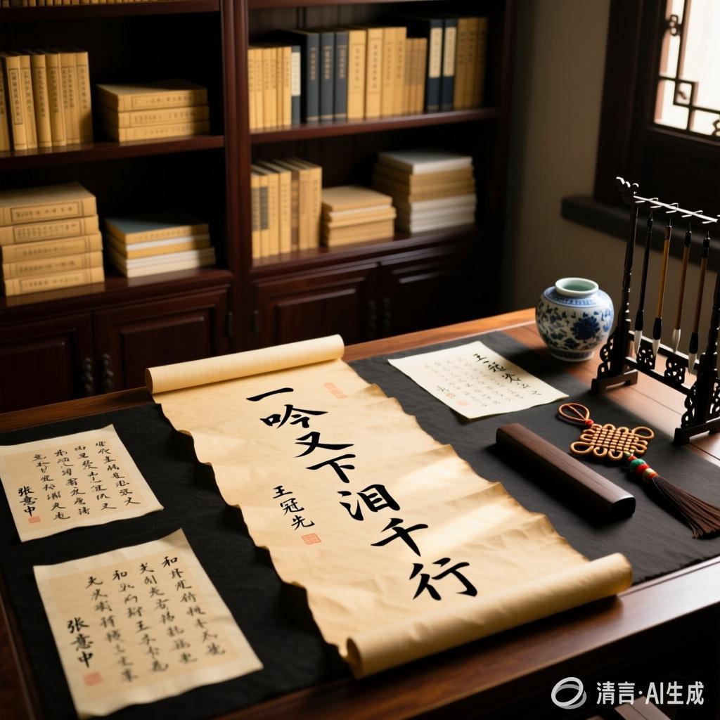 【中国憨派文学】张意中：轱辘体 · 一吟又下泪千行