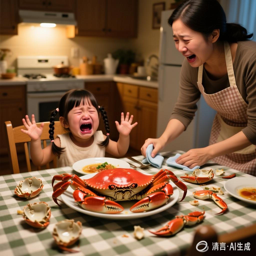 马淑云：【土掉渣·滑溜曲】小丫吃螃蟹（中国憨派文学）