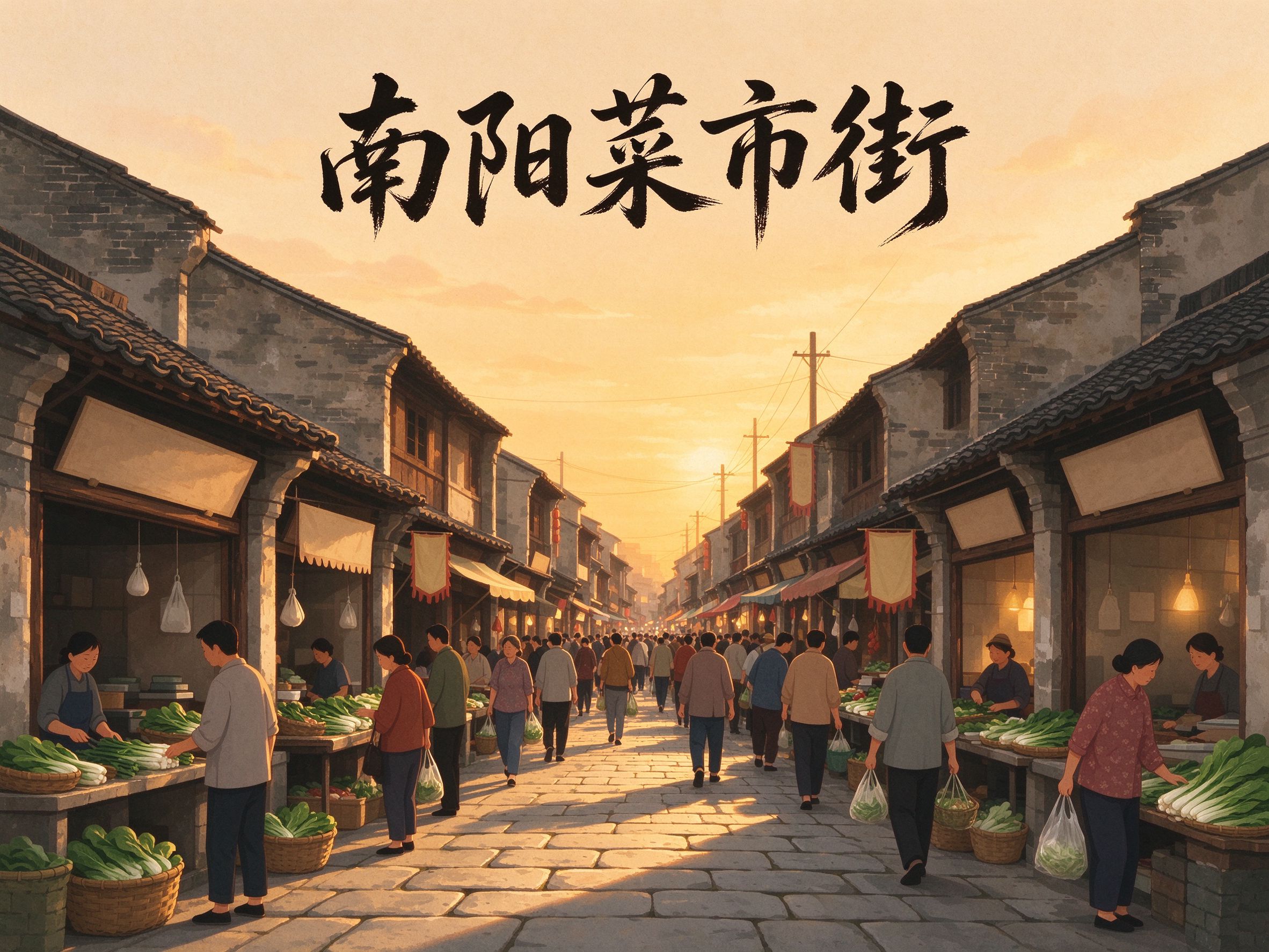 【焦勇诗诵】《菜市街》（杨建松朗诵）