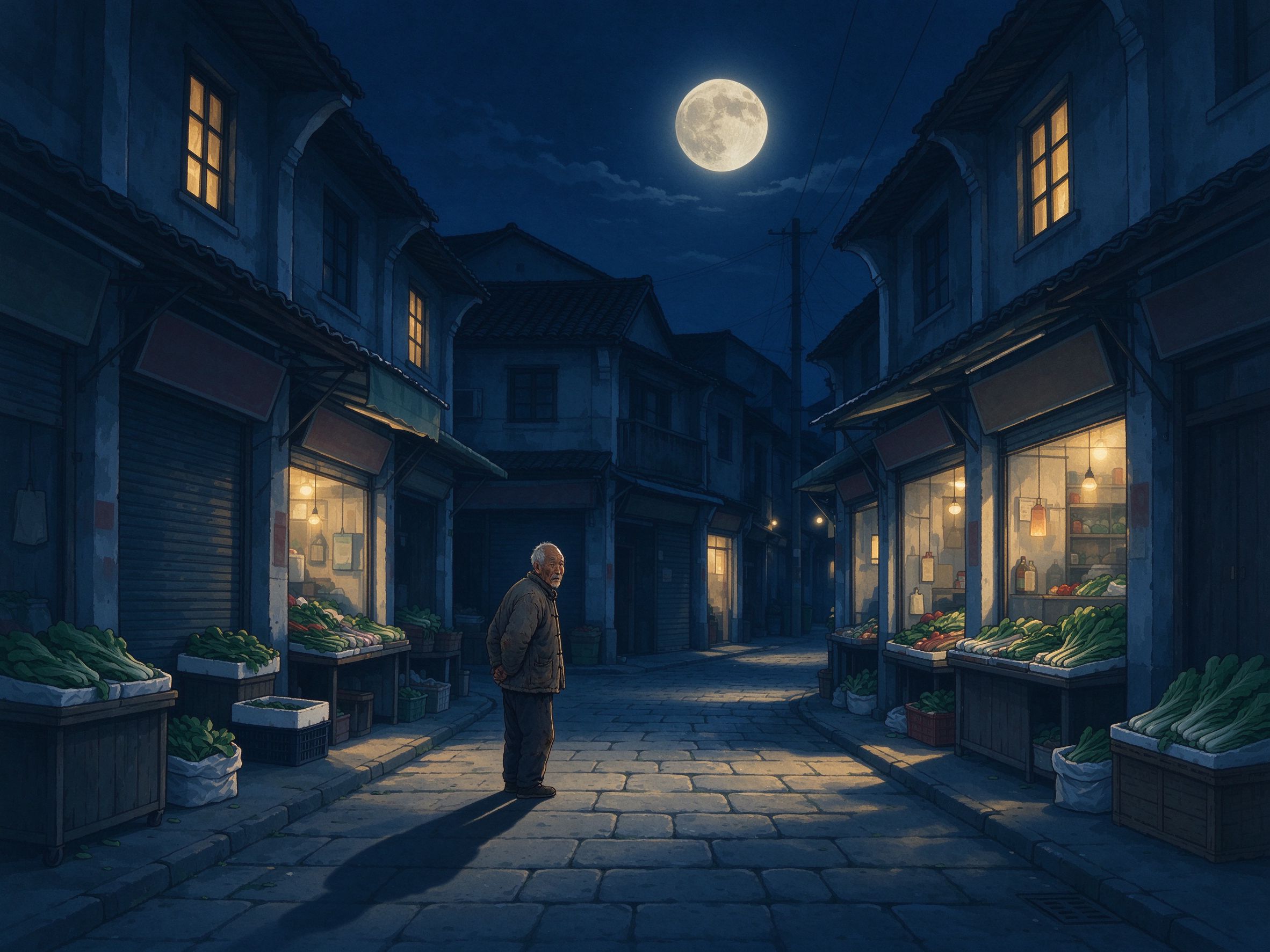 【焦勇诗诵】《菜市街》（杨建松朗诵）