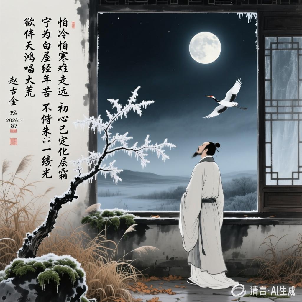 【中国憨派文学】赵古金：霜夜独吟