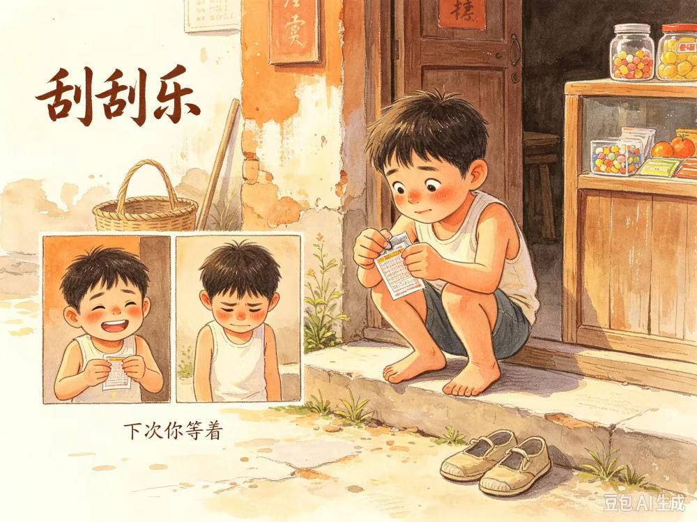 老榕树下：【土掉渣·滑溜曲】刮刮乐（中国憨派文学）