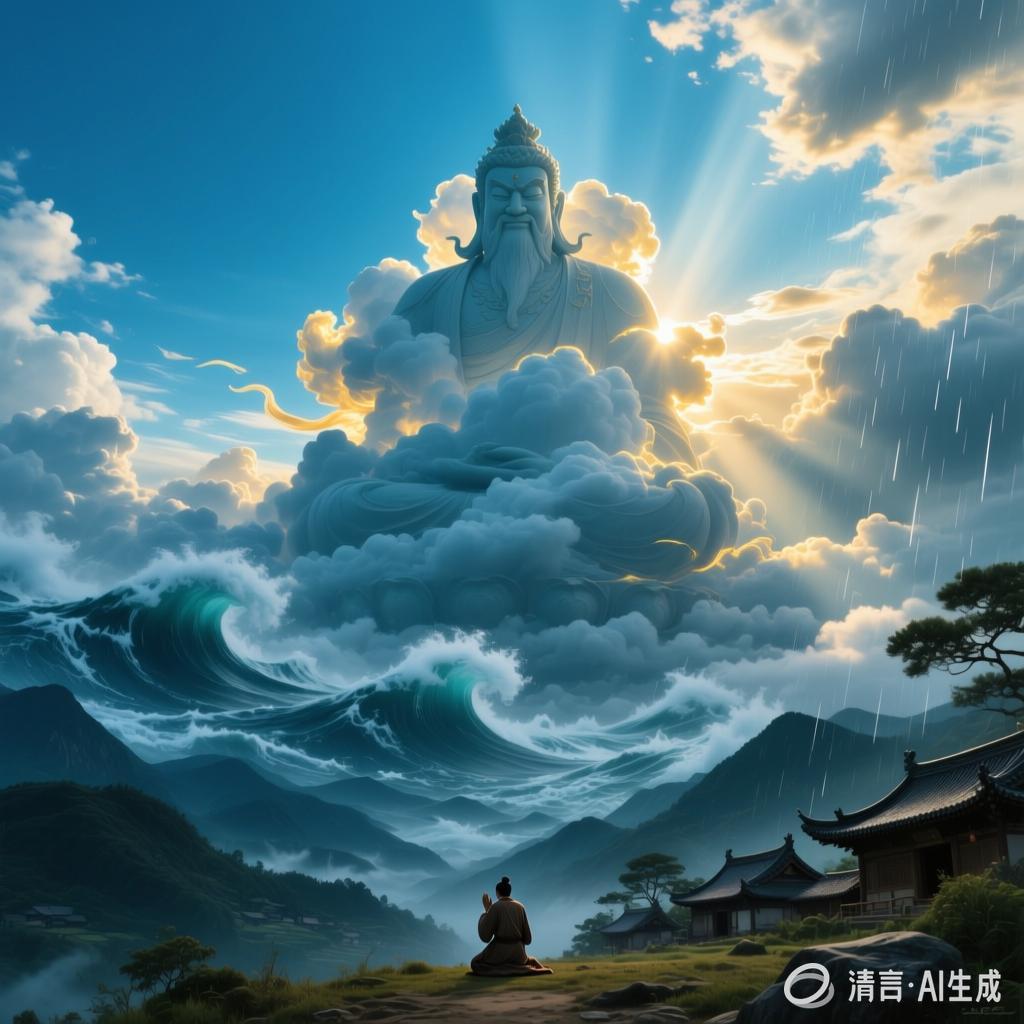 万肇平：【土掉渣·滑溜曲】天爷爷（中国憨派文学）