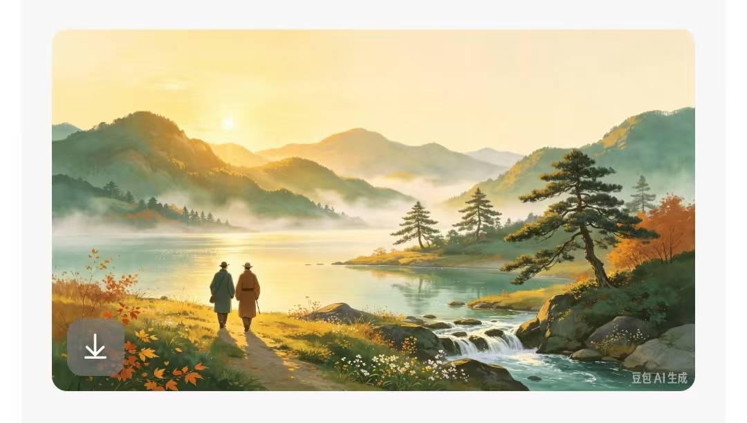 人间真情重如山  //  作者：初学菊  配图：李广聚