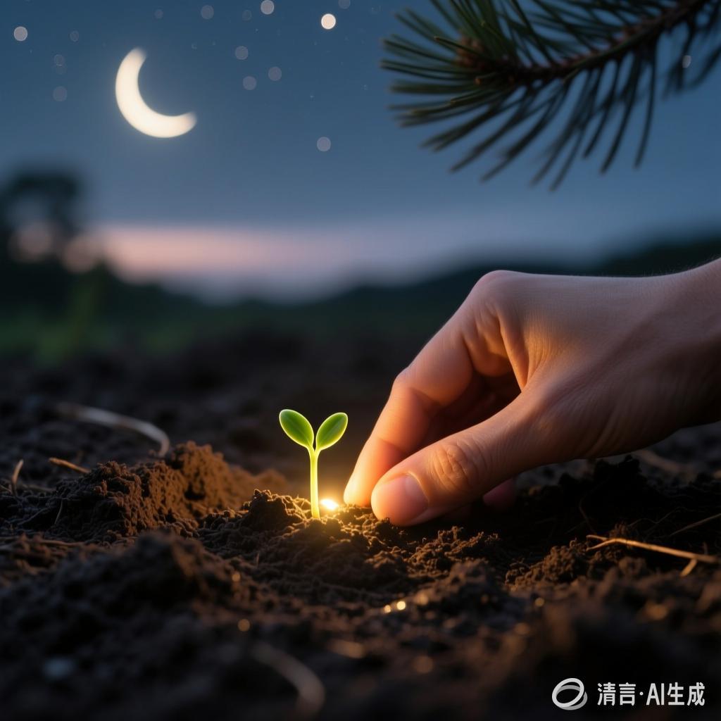 【中国憨派文学】童萍：把光摁进泥土
