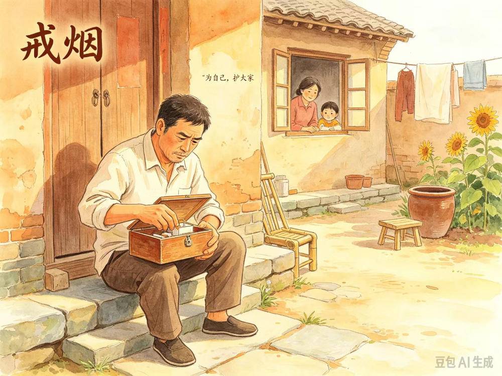 老榕树下：【土掉渣·滑溜曲】戒烟（中国憨派文学）