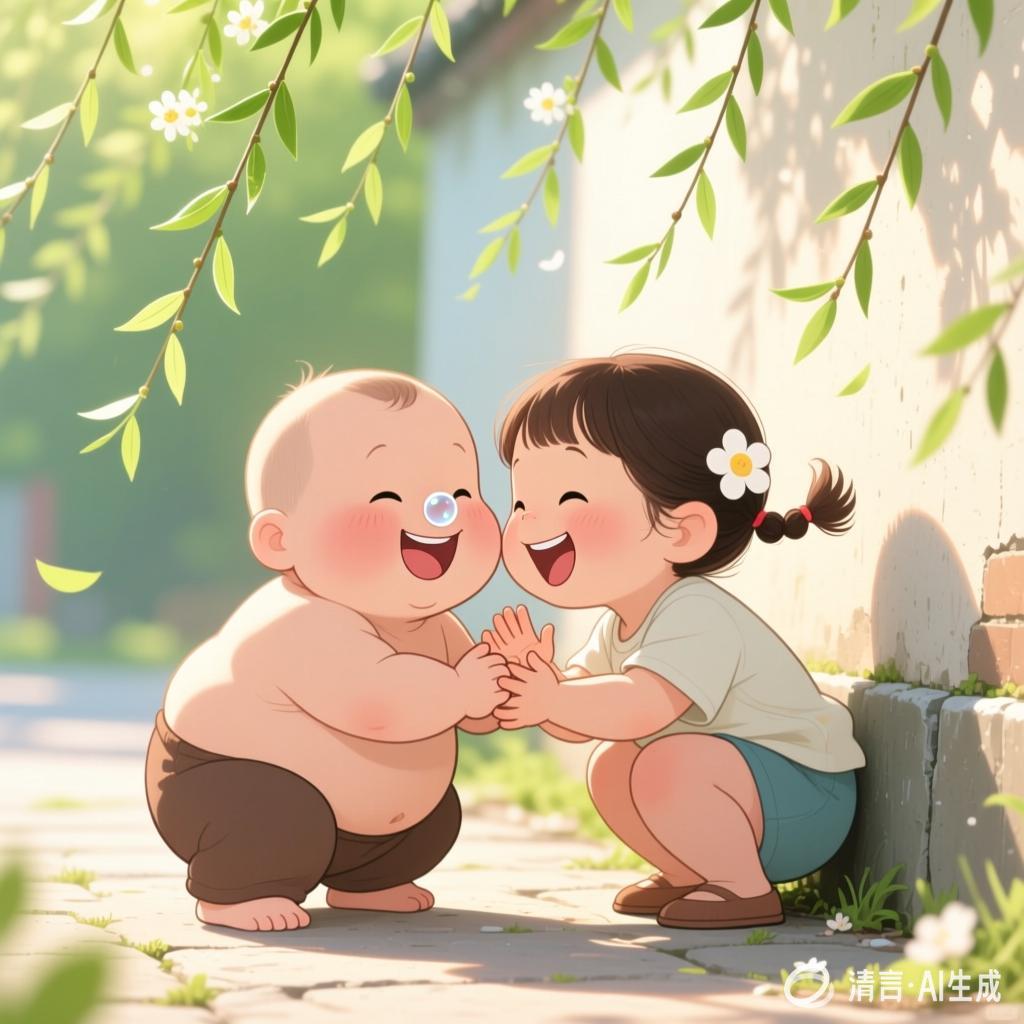孔另融：【土掉渣·滑溜曲】小胖小花拉勾勾《中国憨派文学》