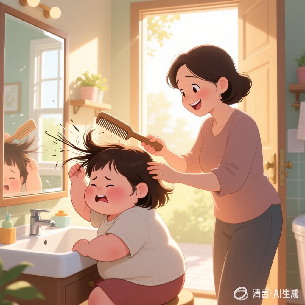 孔另融：【土掉渣·滑溜曲】小胖妞梳头《中国憨派文学》